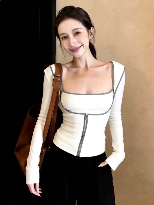 Base Layer Top - Spring Pure Desire Spicy Girl Square