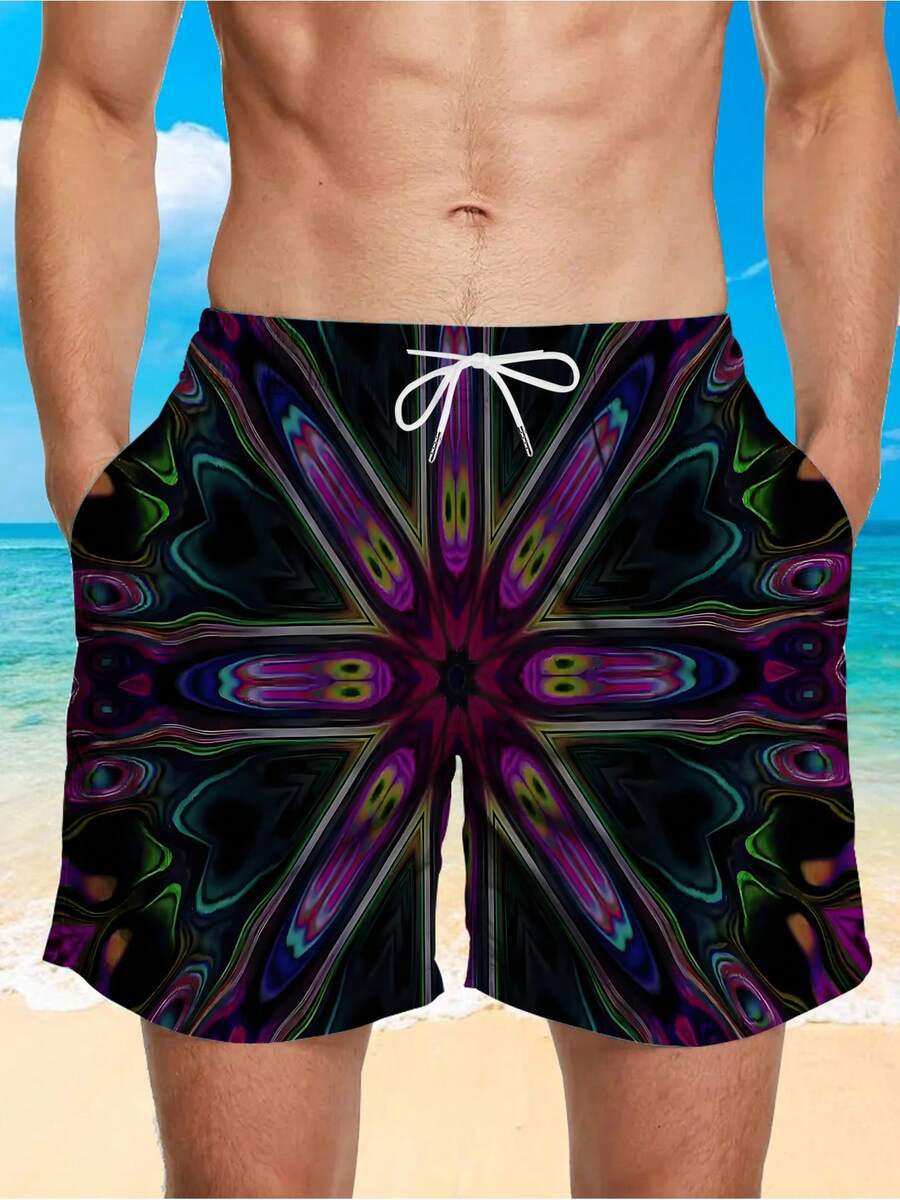 Trunk Breathable Men - Mens Quick-Dry Beach Swim Trunks With