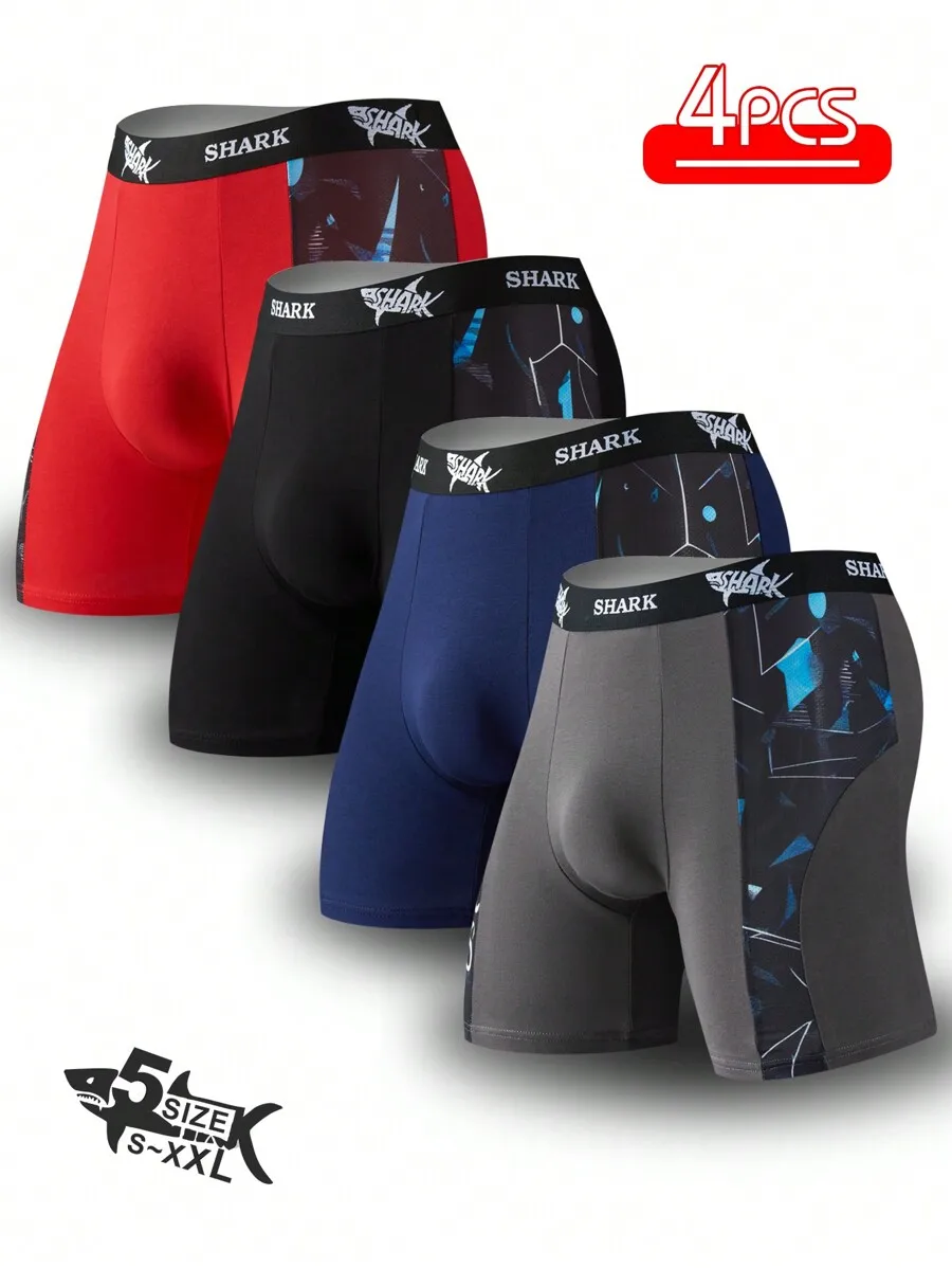 Red Spliced Mesh Boxer Shorts  - Mesh Sport Boxer 리뷰 및 가격
