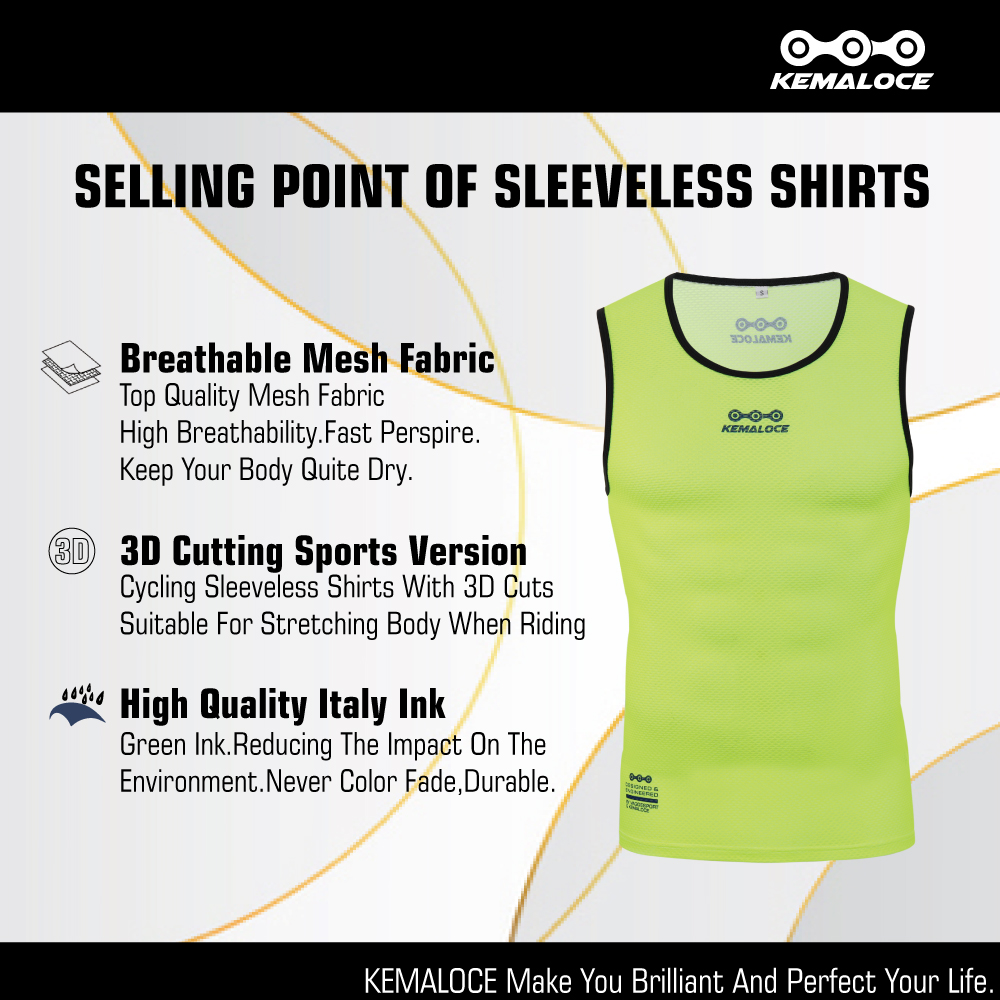 KEMALOCE Cycling Base Layer Me - Sleeveless Undershirt 리뷰 및 가격