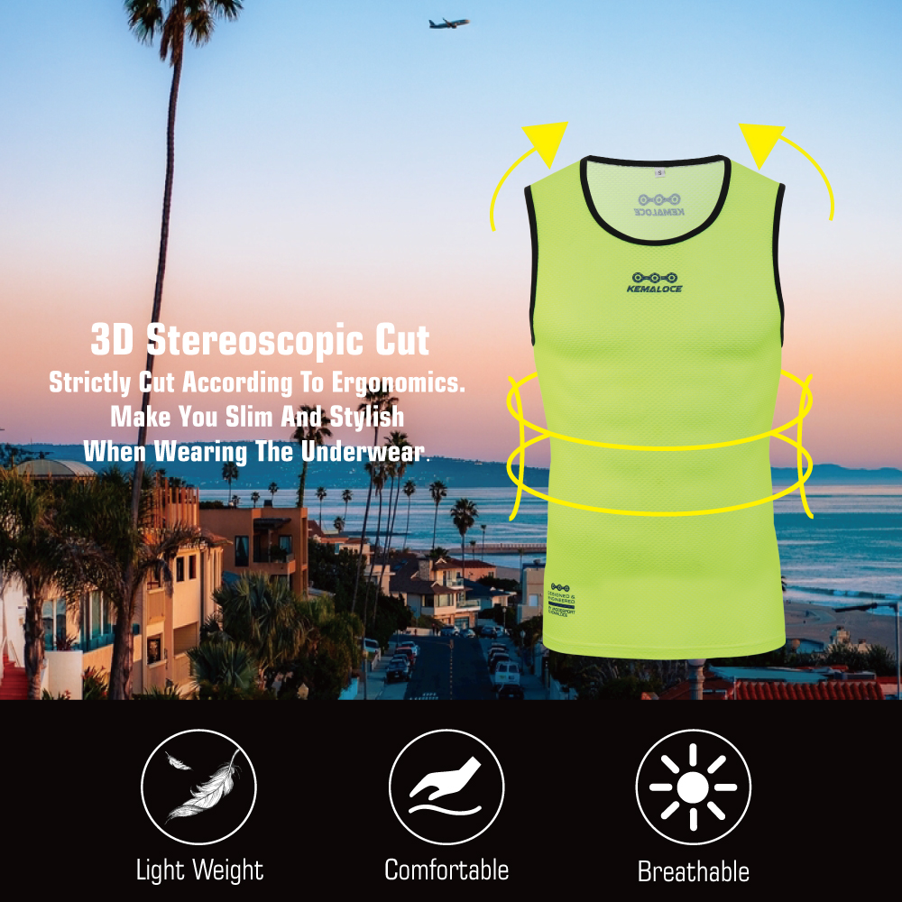 KEMALOCE Cycling Base Layer Me - Sleeveless Undershirt 리뷰 및 가격