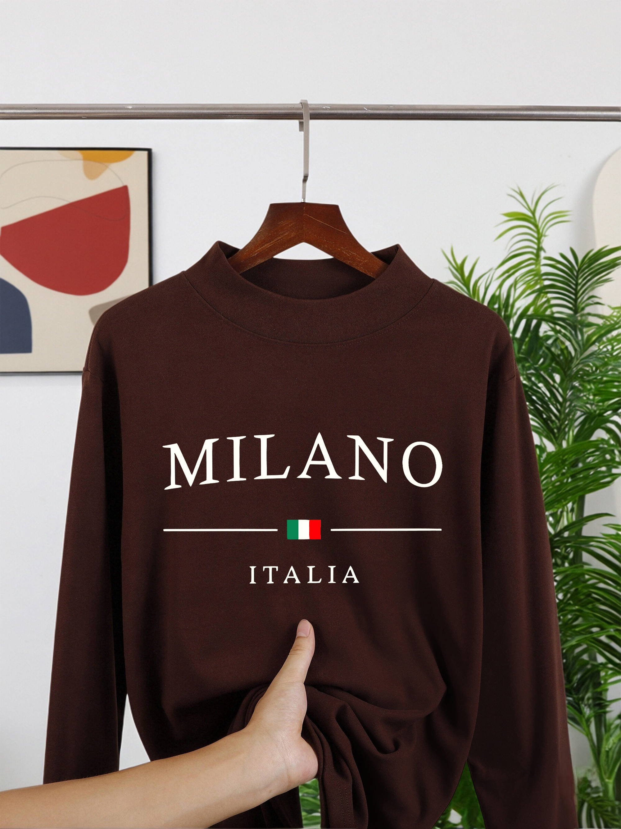 Italia Milano Creativity Print - Base Layer Top 리뷰 및 가격