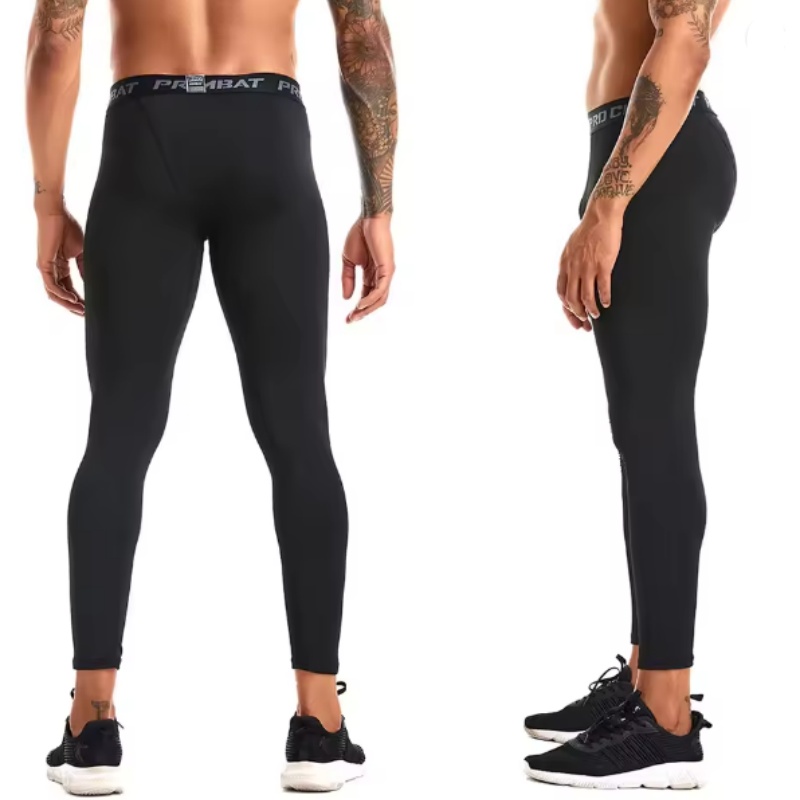 Running Tights Men Shorts Spor - Compression Long Pant 리뷰 및 가격