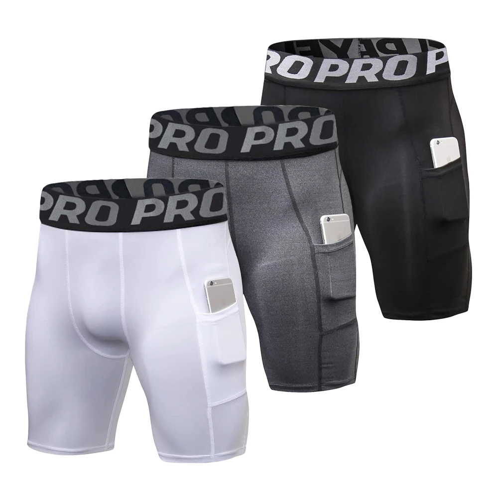 Mens Gym Shorts with Pockets W - Compression Shorts Athletes 리뷰 및 가격
