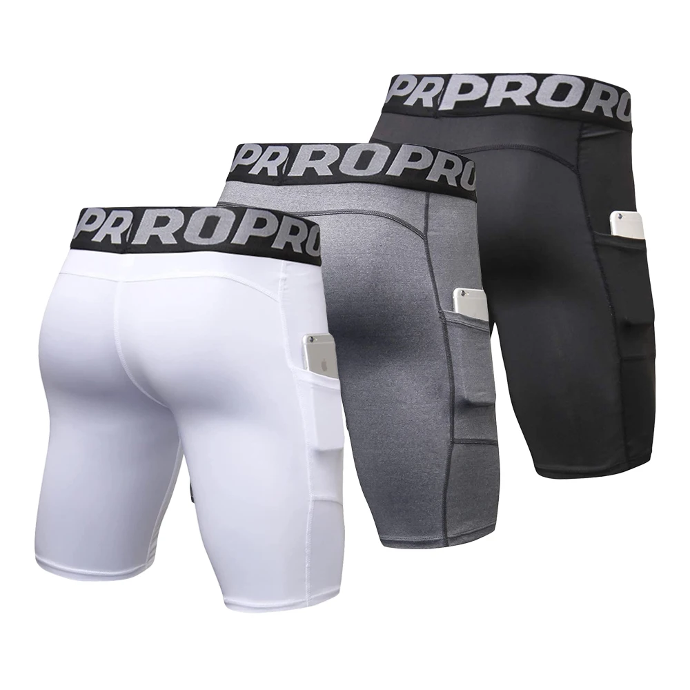 Mens Gym Shorts with Pockets W - Compression Shorts Athletes 리뷰 및 가격