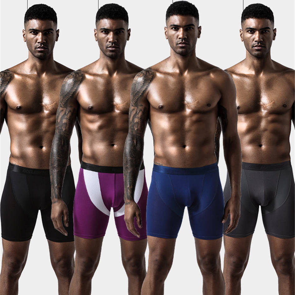2pcs/Lot underpants leg up lon - Long Leg Trunk Men 리뷰 및 가격
