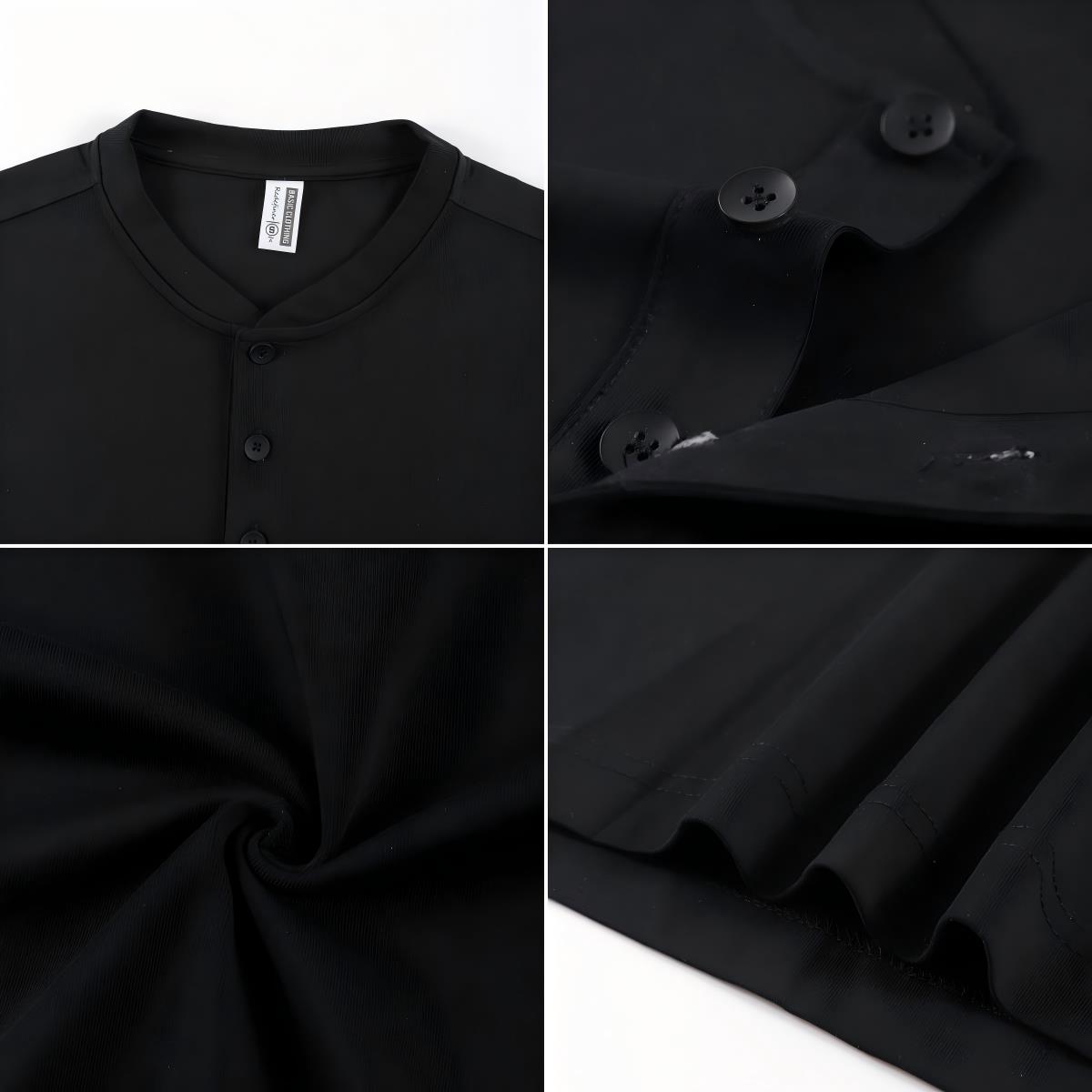 2026 NEW Solid Cotton Henley S - Undershirt Crew Neck 리뷰 및 가격