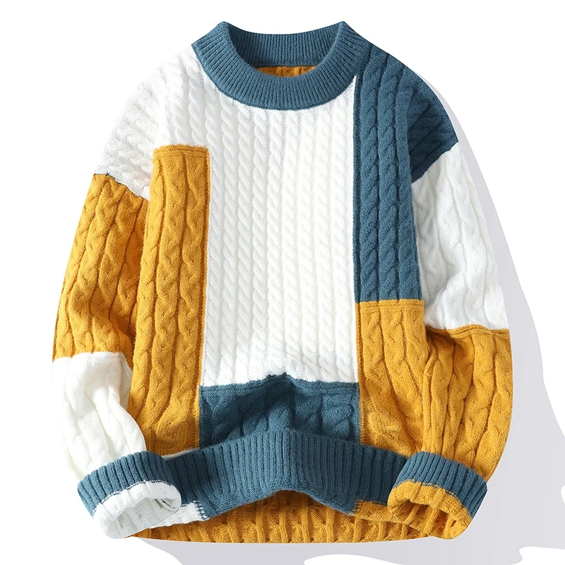 Color Block Sweater for Man Ch - Thermal Long John 리뷰 및 가격