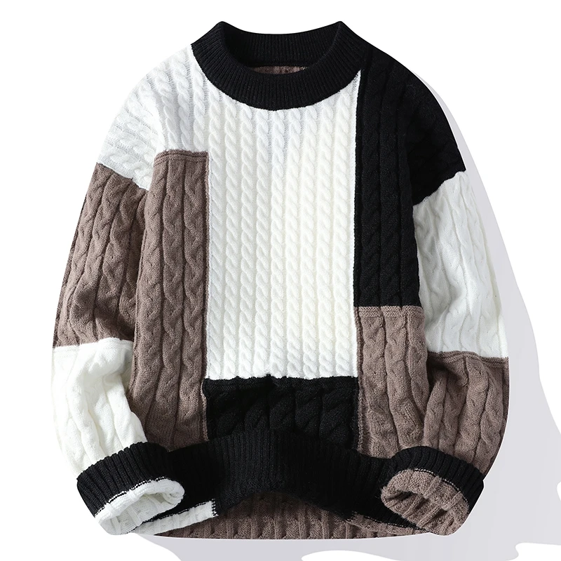 Color Block Sweater for Man Ch - Thermal Long John 리뷰 및 가격