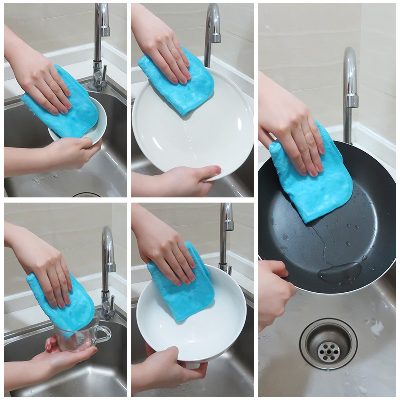 2-Pack Ultra-Fine Fiber Dishcl - Bamboo Fiber Trunk 리뷰 및 가격