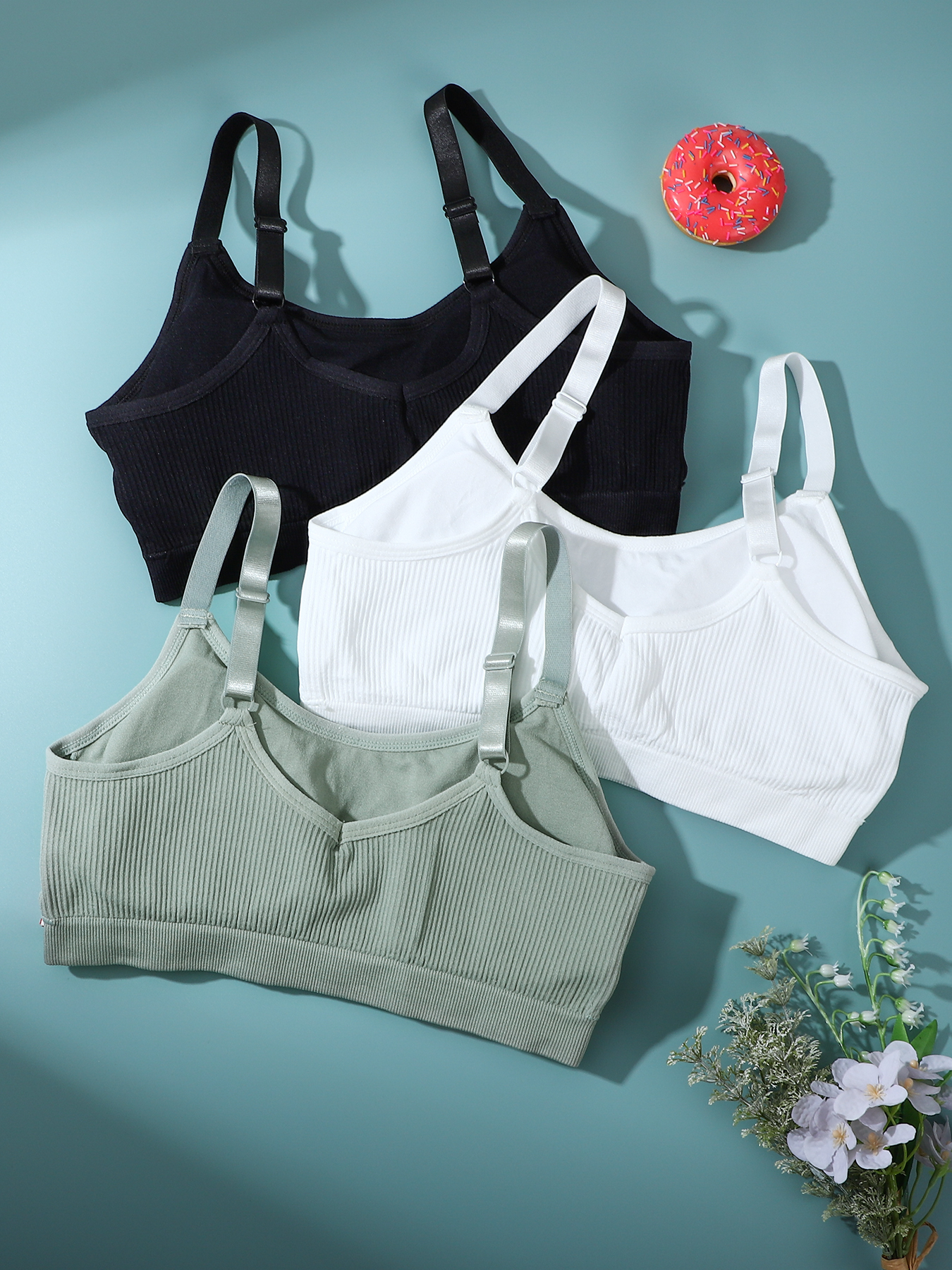 3-Pack - Women's Sports Bra -  - Multi Pack Underwear 리뷰 및 가격