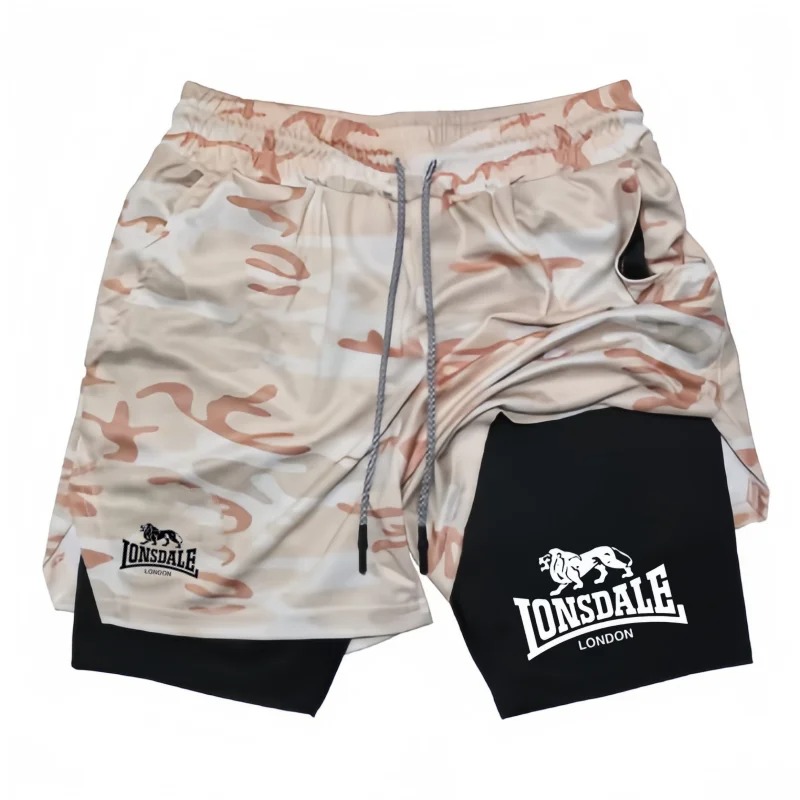 Print 2 in 1 Running Shorts fo - Compression Shorts Athletes 리뷰 및 가격