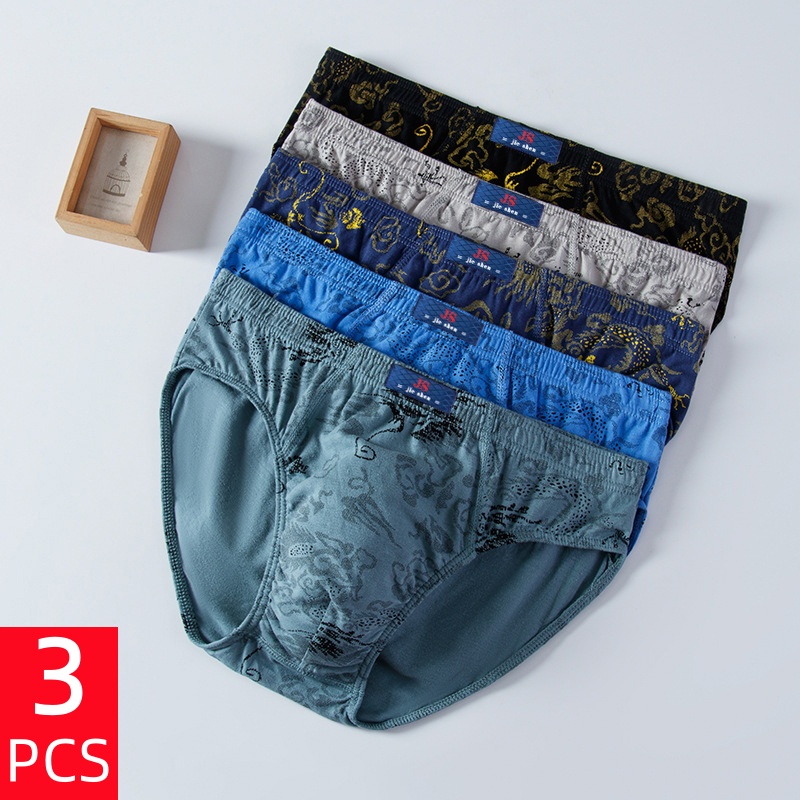 3 Pcs/Lot Men's Plus Size Pure - Boxer Brief Pack Cotton 리뷰 및 가격