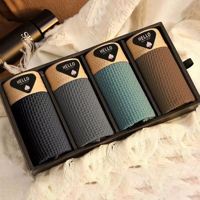 4pcs Men's Boxer Shorts Ice Si - Multi Pack Underwear 리뷰 및 가격