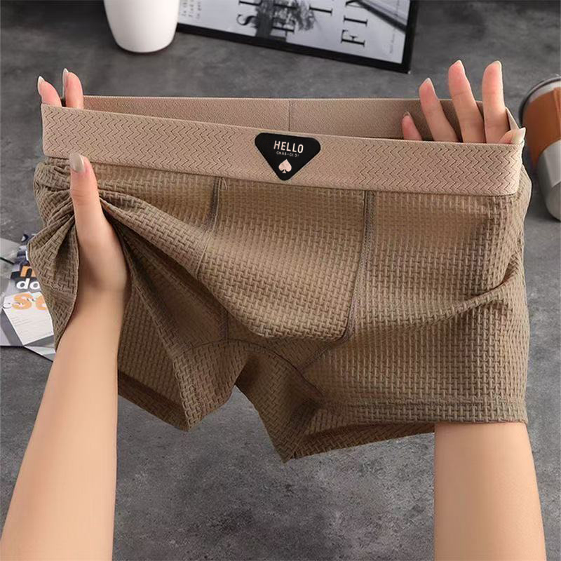 4pcs Men's Boxer Shorts Ice Si - Multi Pack Underwear 리뷰 및 가격