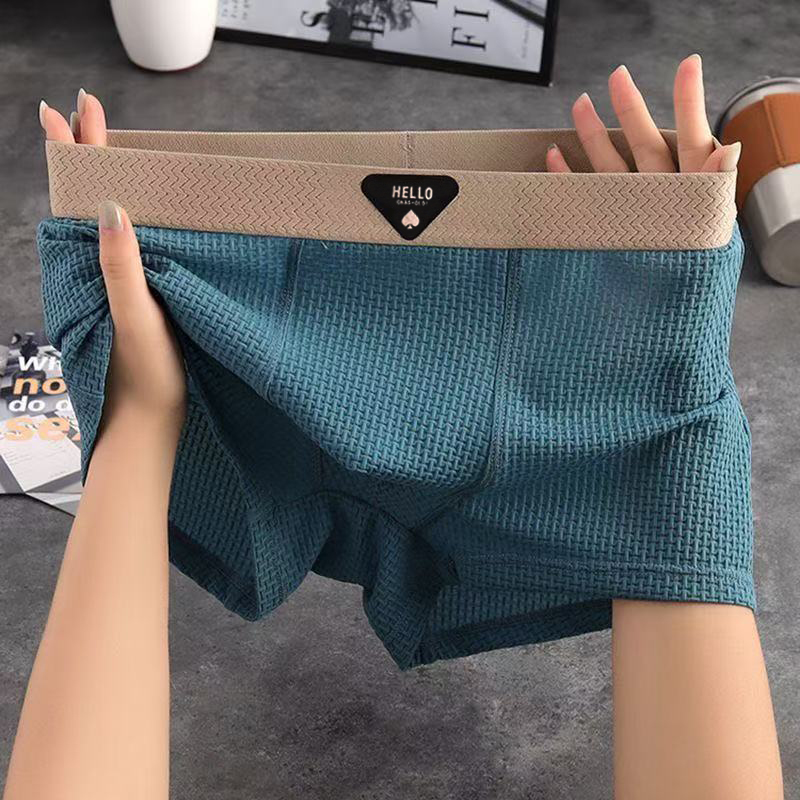 4pcs Men's Boxer Shorts Ice Si - Multi Pack Underwear 리뷰 및 가격