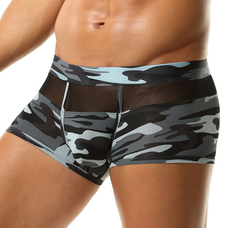 Camouflage Boxer Shorts Men Po - Mesh Sport Boxer 리뷰 및 가격