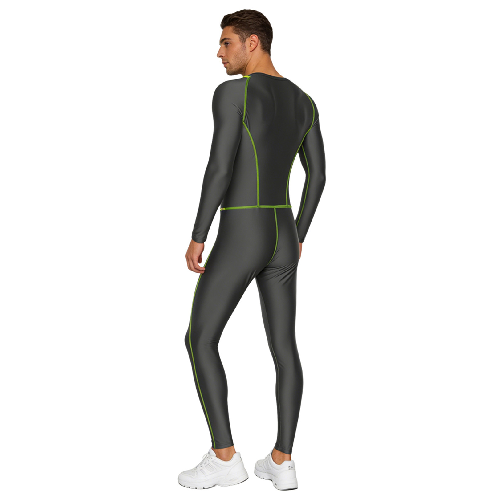 Swimwear Mens Swimsuit Glossy  - Compression Long Pant 리뷰 및 가격
