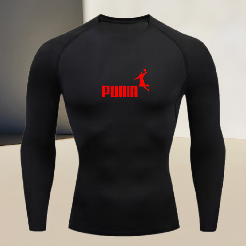 Men's long sleeved round neck  - T Shirt Tight Fit 리뷰 및 가격