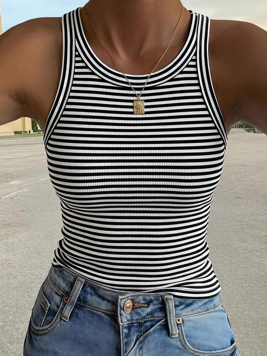Womens Solid Color Ribbed Slim - Tank Top Ribbed 리뷰 및 가격