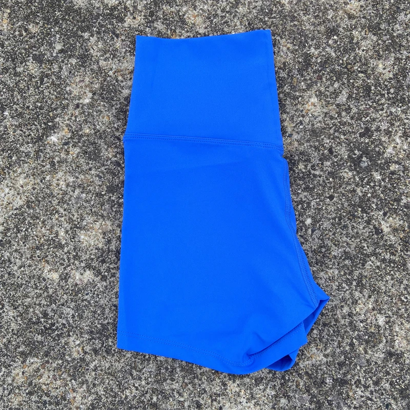 Sexy Solid Color High Waist Yo - Compression Shorts Athletes 리뷰 및 가격