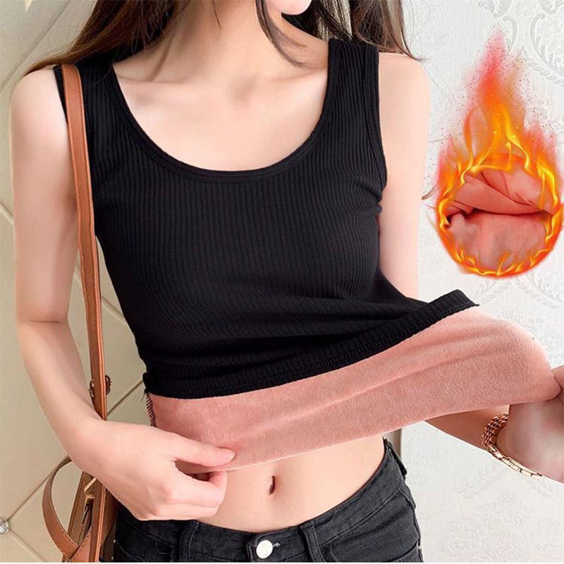 Thermal Vest Women Sexy Winter - Undershirt Crew Neck 리뷰 및 가격