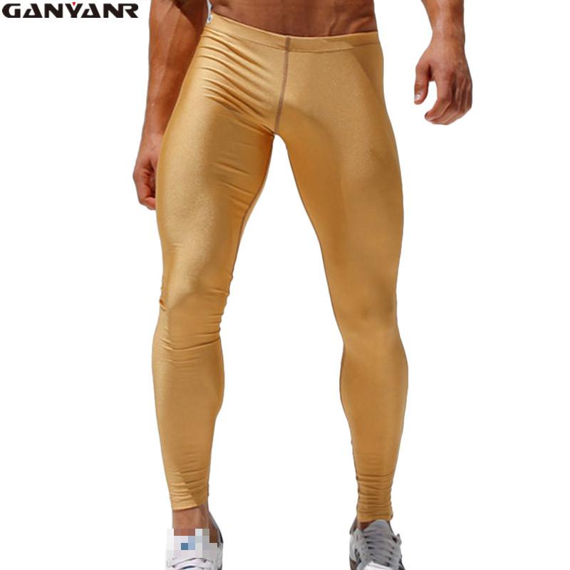GANYANR Running Tights Men Com - Compression Long Pant 리뷰 및 가격