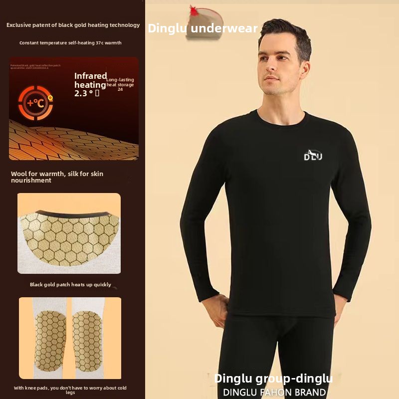 Deer Black Gold Graphene Self- - Thermal Long John 리뷰 및 가격