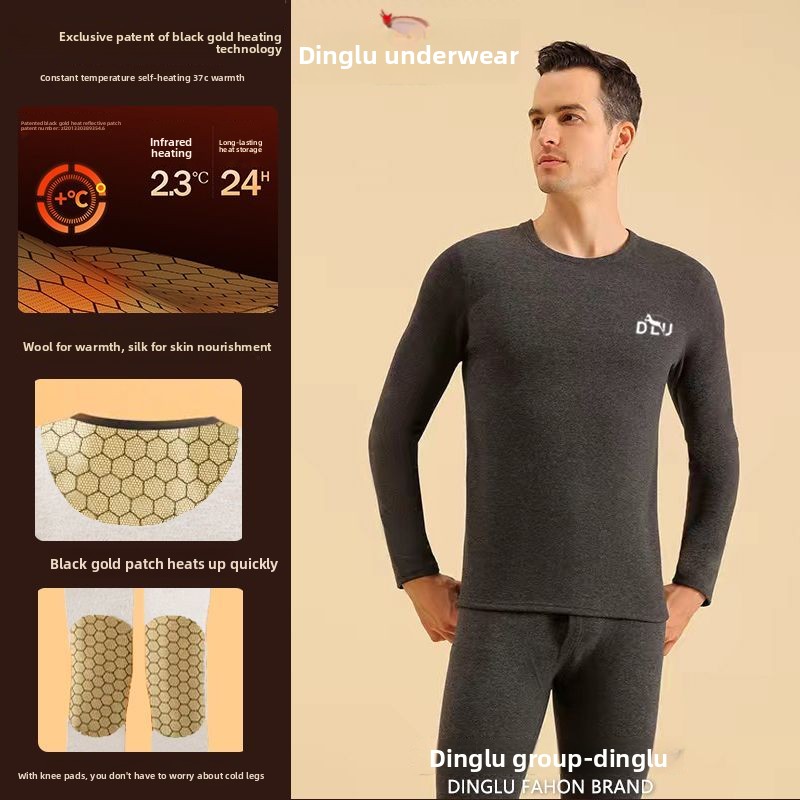 Deer Black Gold Graphene Self- - Thermal Long John 리뷰 및 가격