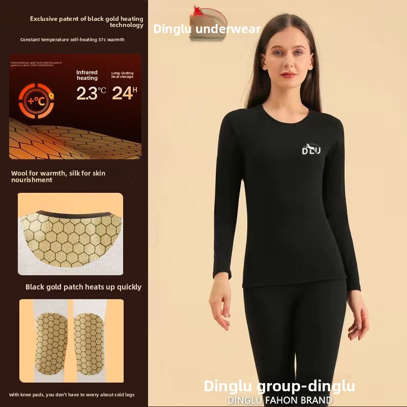Deer Black Gold Graphene Self- - Thermal Long John 리뷰 및 가격