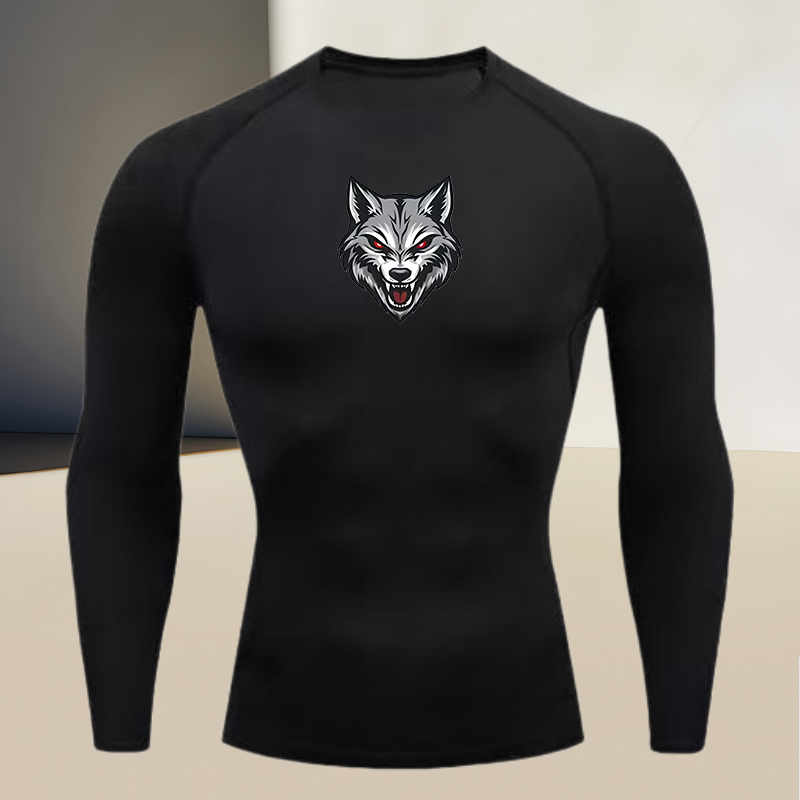 Men's long sleeved round neck  - T Shirt Tight Fit 리뷰 및 가격