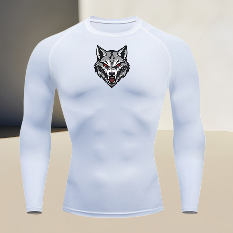 Men's long sleeved round neck  - T Shirt Tight Fit 리뷰 및 가격