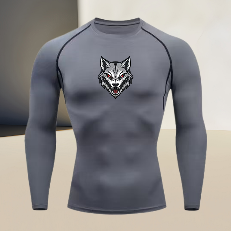 Men's long sleeved round neck  - T Shirt Tight Fit 리뷰 및 가격