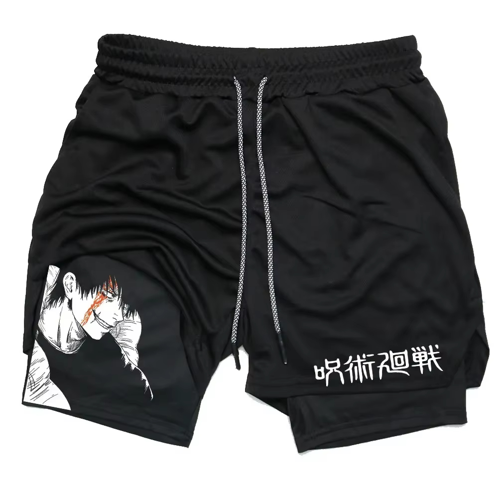 Anime Jujutsu Kaisen Gym Short - Compression Shorts Athletes 리뷰 및 가격