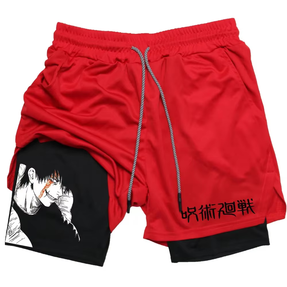 Anime Jujutsu Kaisen Gym Short - Compression Shorts Athletes 리뷰 및 가격