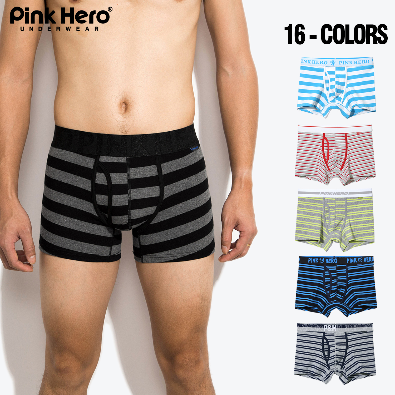 PINKHERO Fashion Underwear Str - Boxer Brief Pack Cotton 리뷰 및 가격