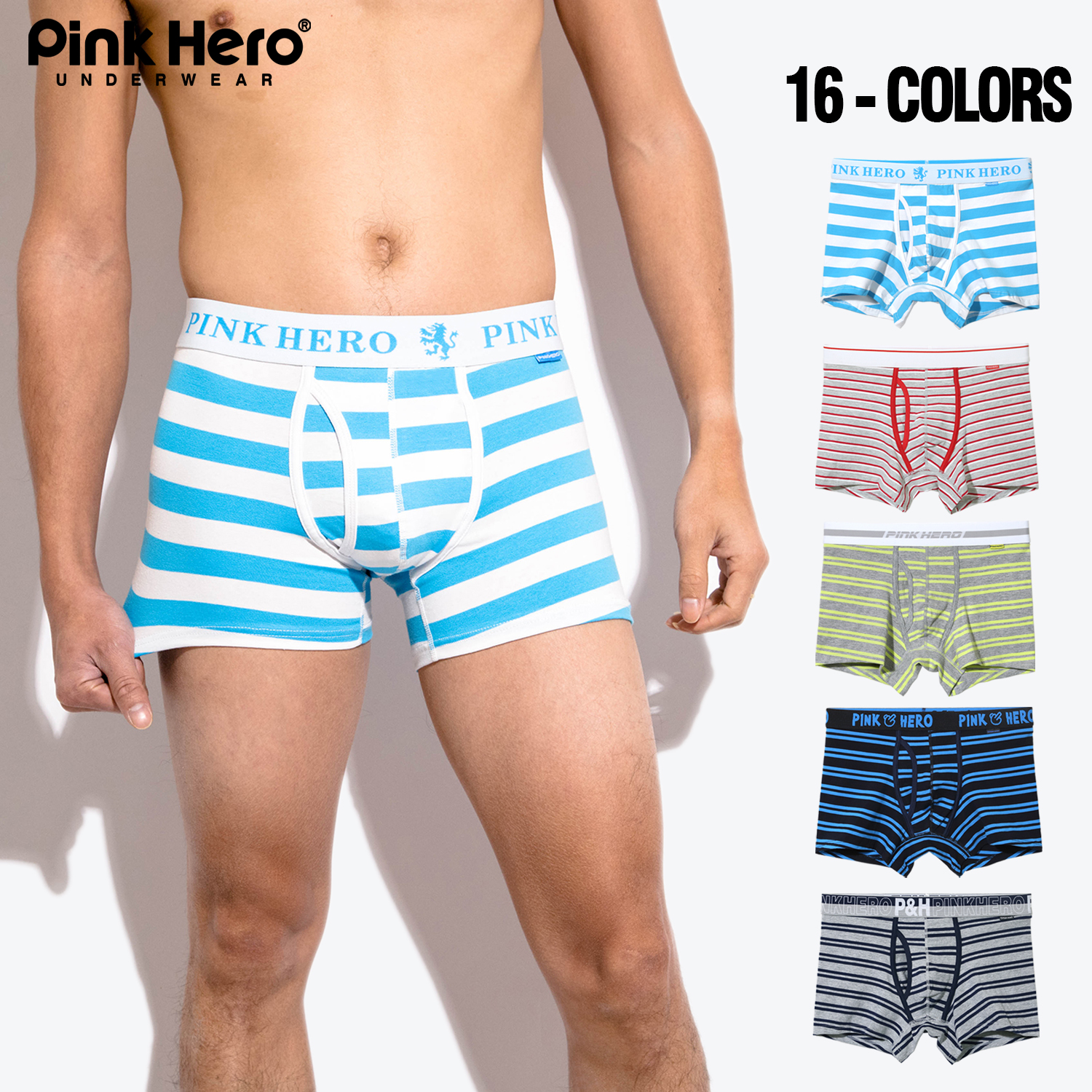 PINKHERO Fashion Underwear Str - Boxer Brief Pack Cotton 리뷰 및 가격