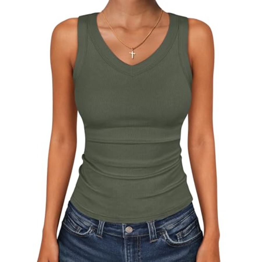 ANRABESS Tank Tops for Women V - Tank Top Ribbed 리뷰 및 가격