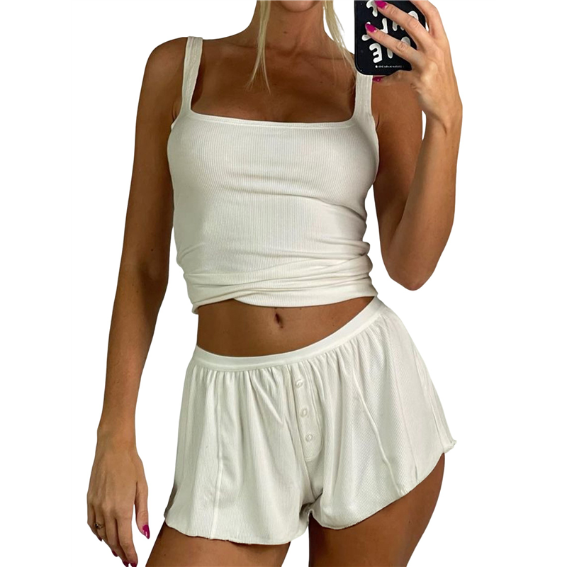 FX-Women Summer Lounge Set Rib - Tank Top Ribbed 리뷰 및 가격