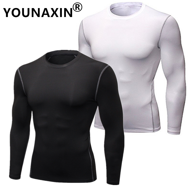 Men's Running Sports Long Slee - T Shirt Tight Fit 리뷰 및 가격