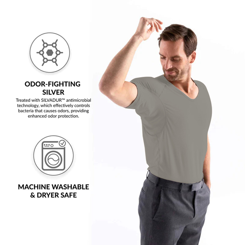 Men Undershirts Anti-transpira - Undershirt Crew Neck 리뷰 및 가격