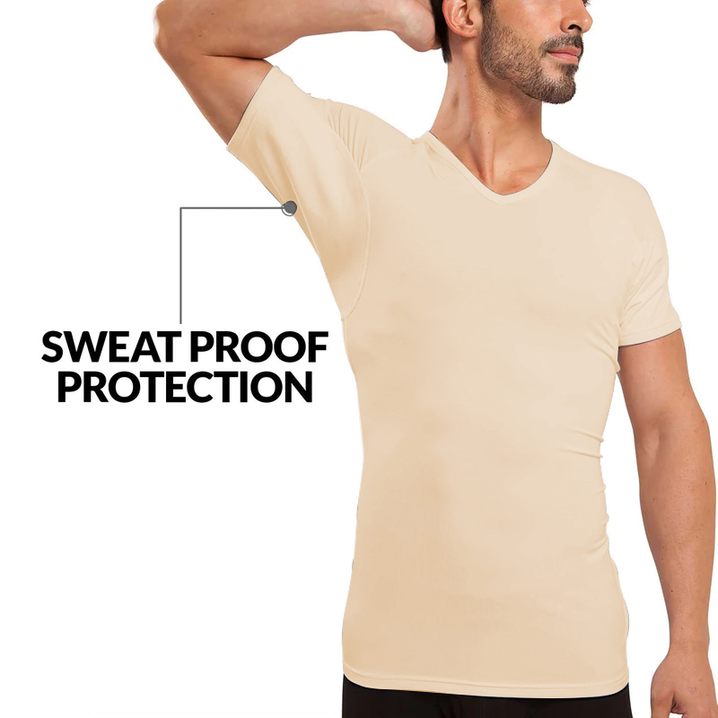 Men Undershirts Anti-transpira - Undershirt Crew Neck 리뷰 및 가격