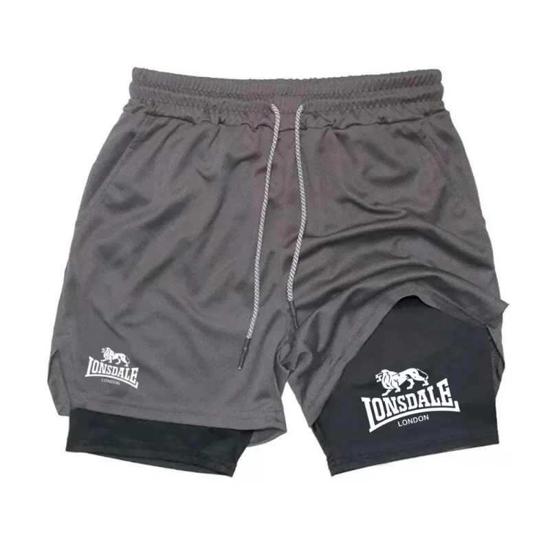 2in1 Running Shorts for Men Gy - Compression Shorts Athletes 리뷰 및 가격