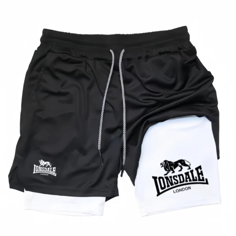 2in1 Running Shorts for Men Gy - Compression Shorts Athletes 리뷰 및 가격