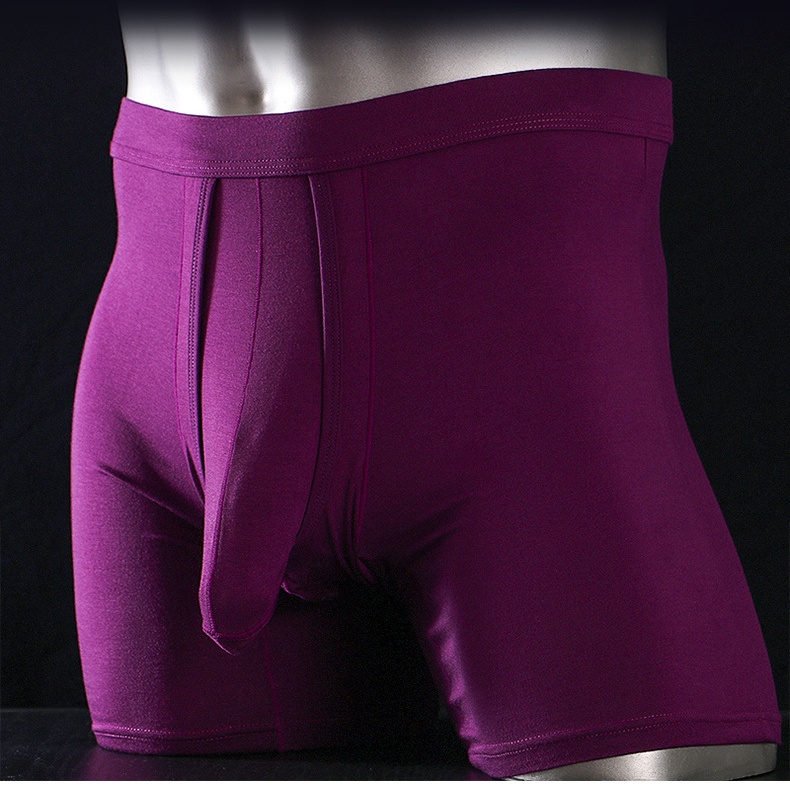 2PCS Mens Long Legs Underwear  - Long Leg Trunk Men 리뷰 및 가격