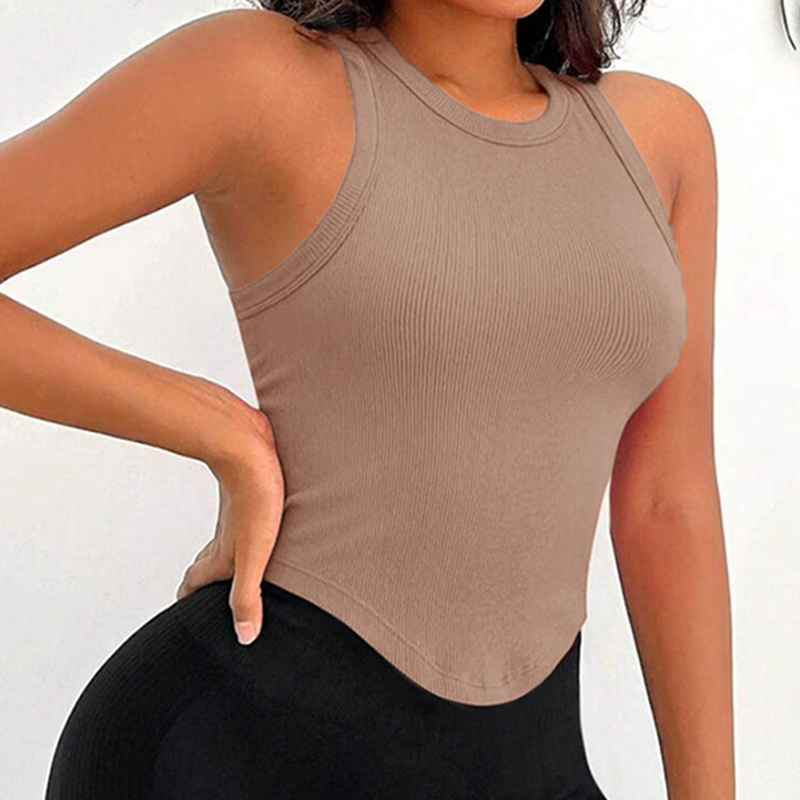 Womens Ribbed Racerback Curved - Tank Top Ribbed 리뷰 및 가격