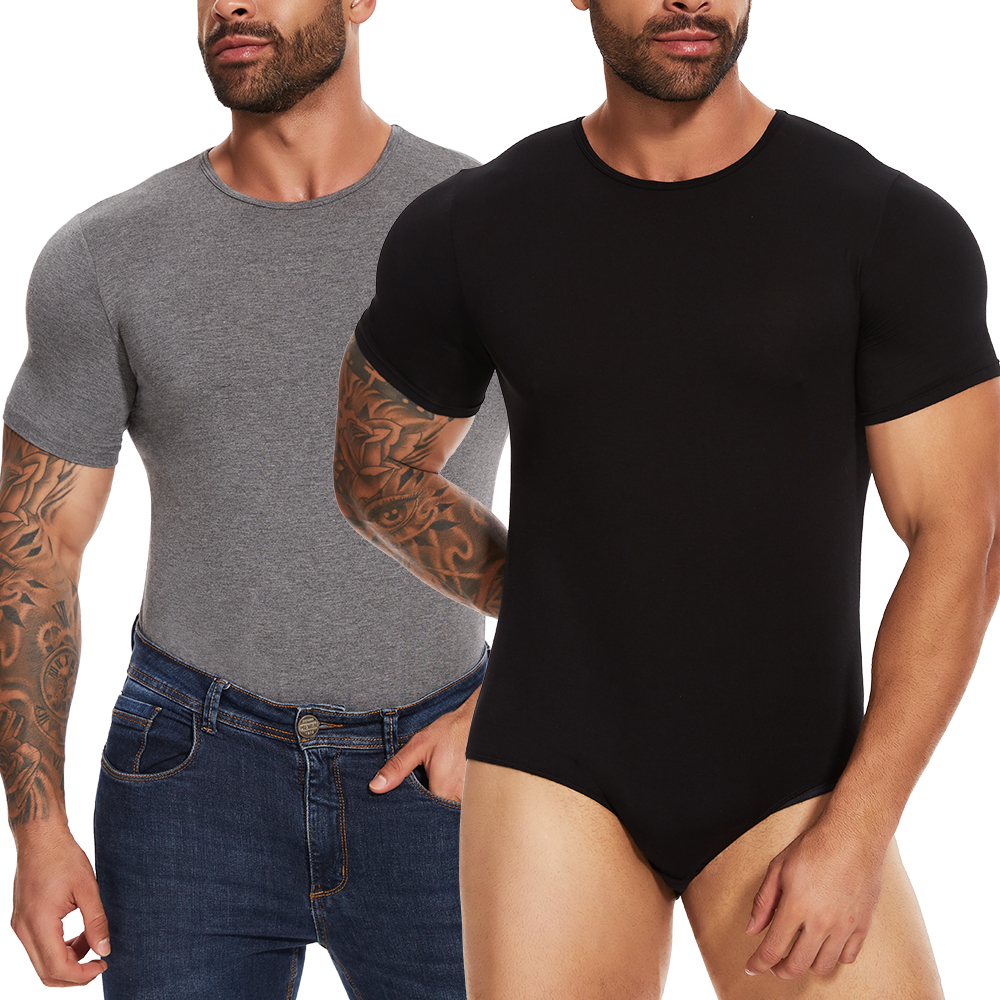 Short Sleeve Full Body Shaper  - Undershirt Crew Neck 리뷰 및 가격