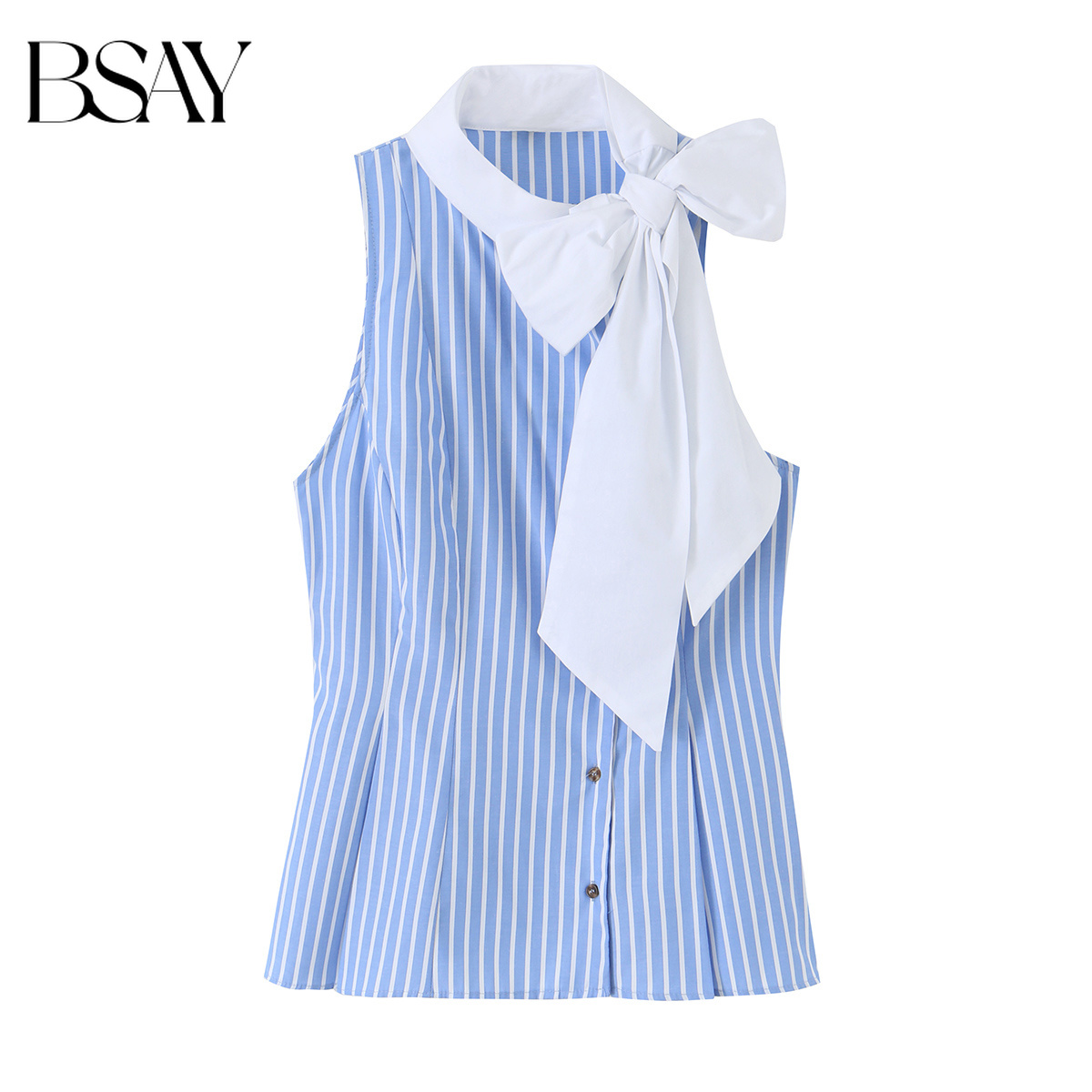 BSAY 2026 Summer Blue White St - Suspender Tank Top 리뷰 및 가격