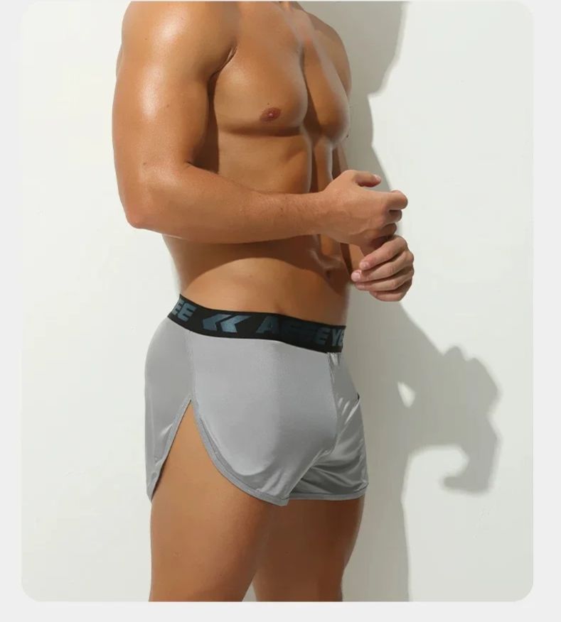 Men's Solid Color Underwear bo - Mesh Sport Boxer 리뷰 및 가격