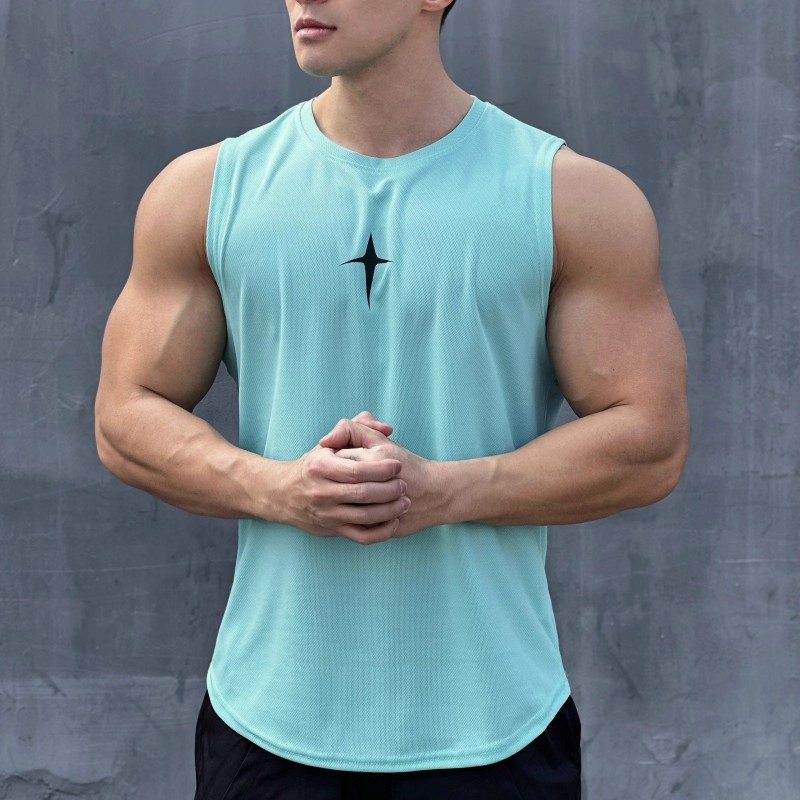 summer Sleeveless vest outdoor - Undershirt Crew Neck 리뷰 및 가격